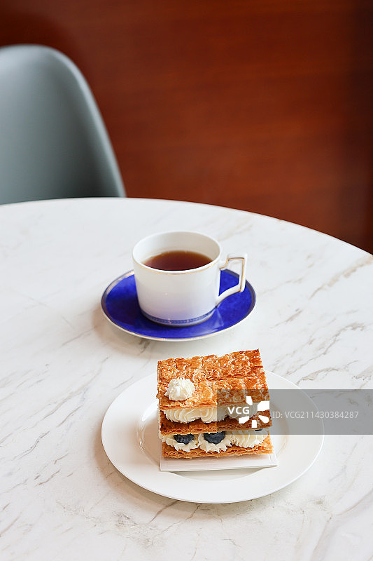 西式点心拿破仑蛋糕图片素材