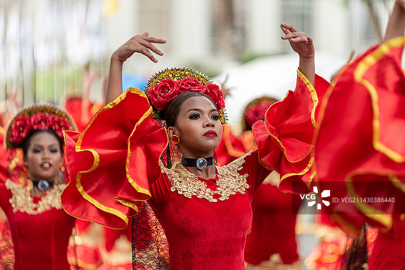 菲律宾的节日盛会图片素材