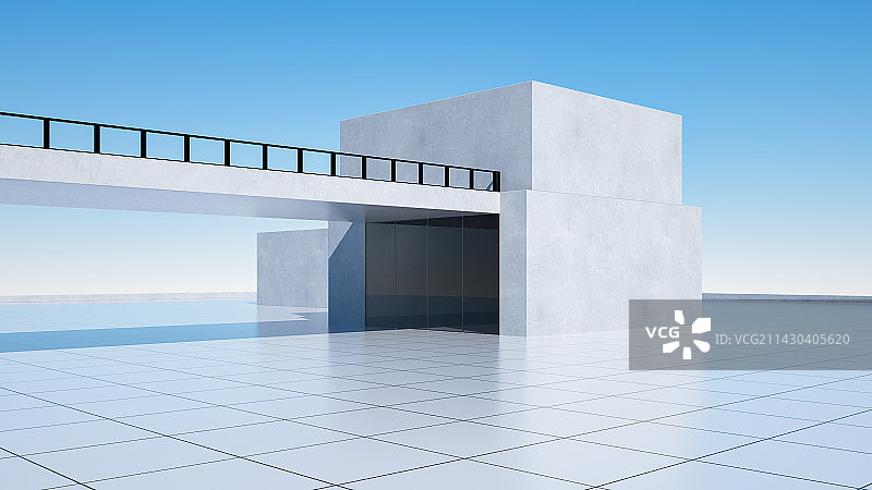 现代城市建筑空间与结构图片素材