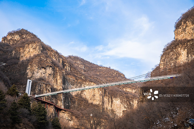 山西省阳泉市盂县藏山风景区图片素材