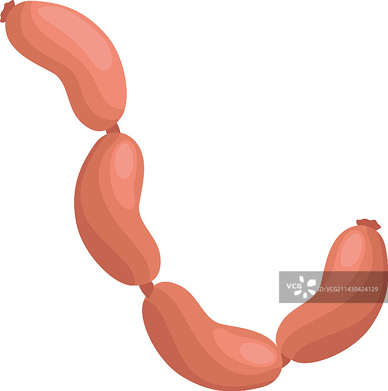 烤香肠美食图片素材