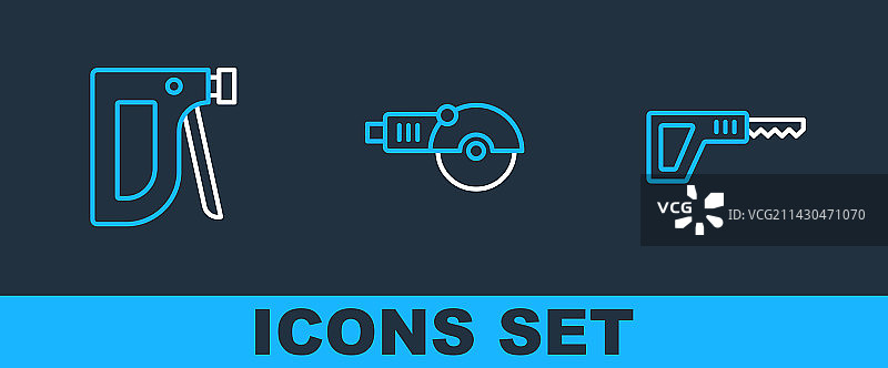 往复锯建筑用订书机图片素材