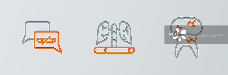 龋齿、禁止吸烟与疾病图片素材