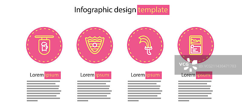 游戏卡牌盾牌剑线条合集图片素材