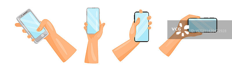 用智能手机操作电子设备的手图片素材
