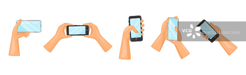 用智能手机操作电子设备的手图片素材