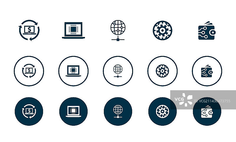 全球数字经济计算技术图片素材