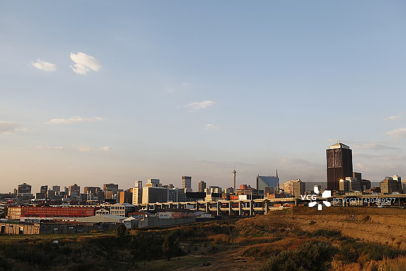 南非约翰内斯堡天际线图片素材