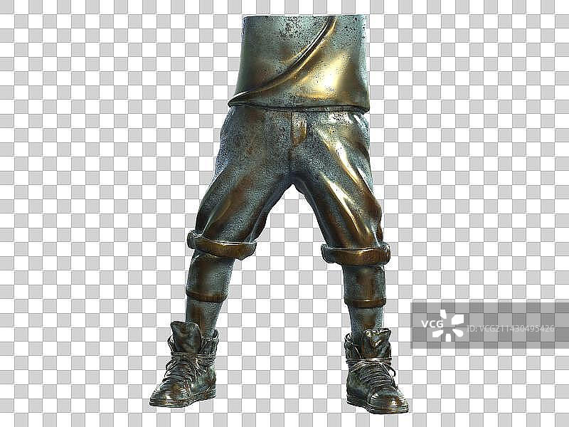 CG的青铜身体图片素材