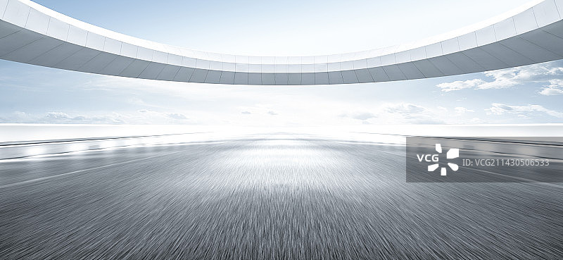 现代建筑道路图片素材