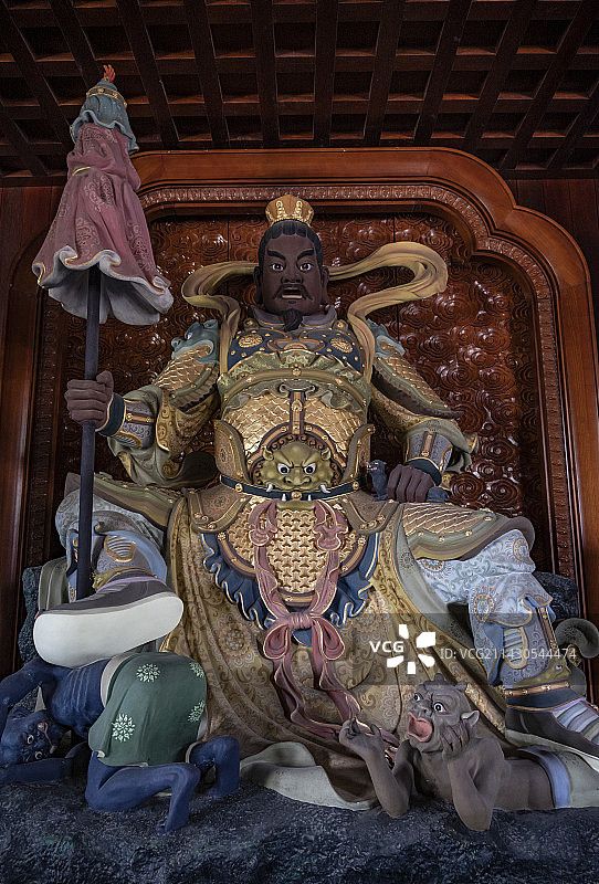 南京牛首山~多闻天王图片素材