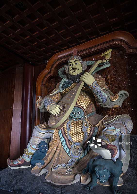 南京牛首山~持国天王图片素材