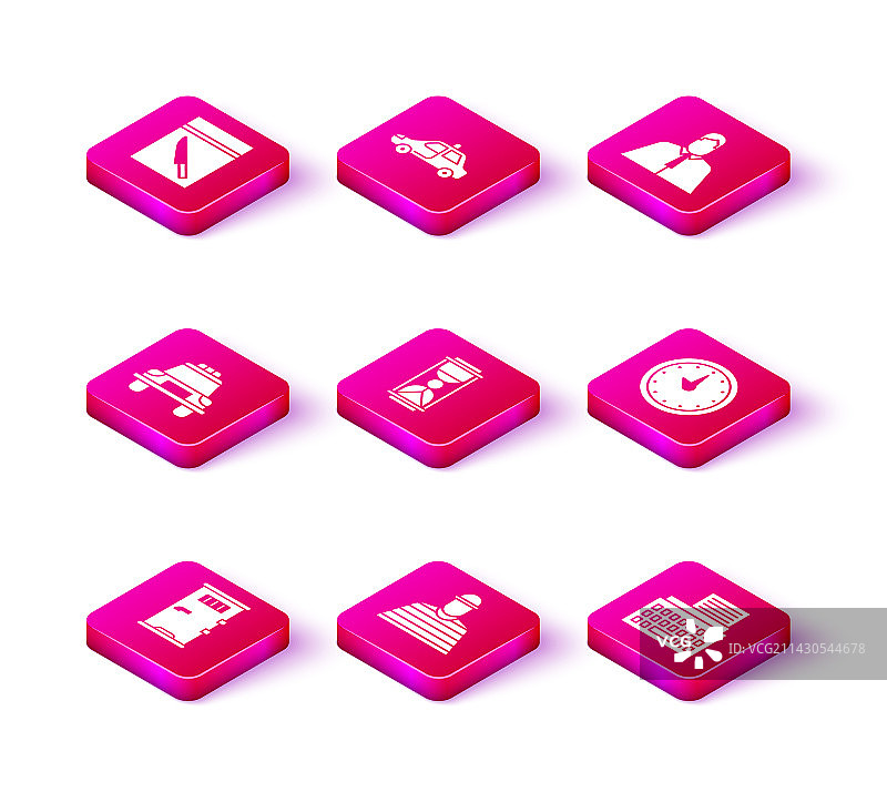 监狱牢房门、囚犯和警车素材图片素材