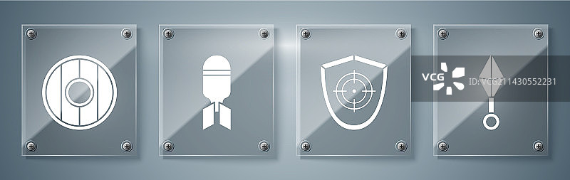 日本忍者手里剑、运动靶图片素材