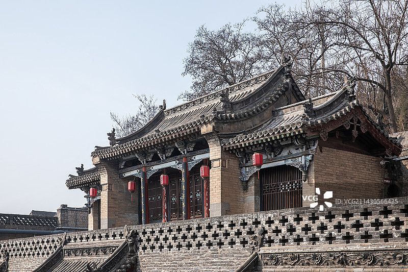 山西省阳泉市石评梅故居图片素材