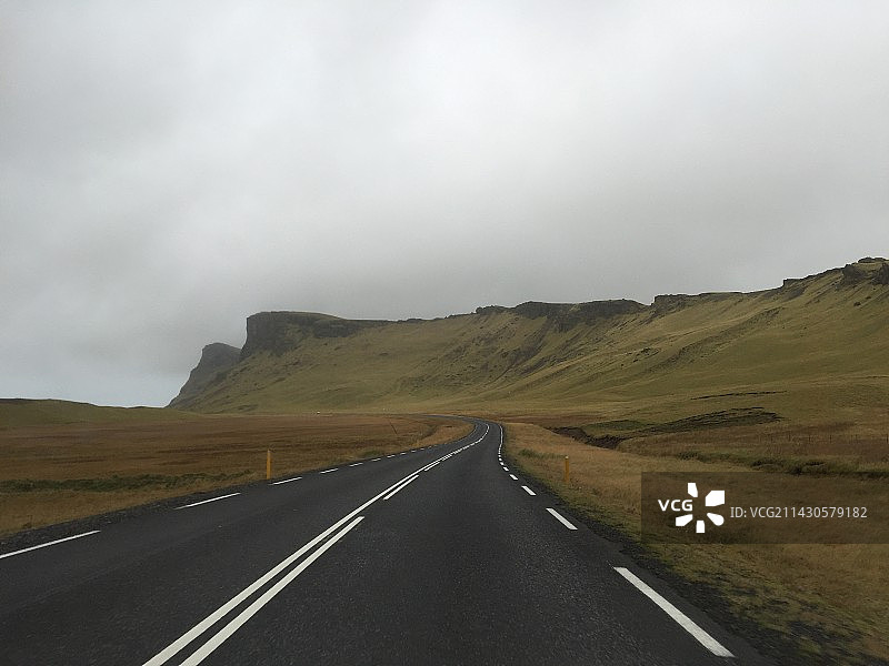 冰岛的极地公路风光图片素材
