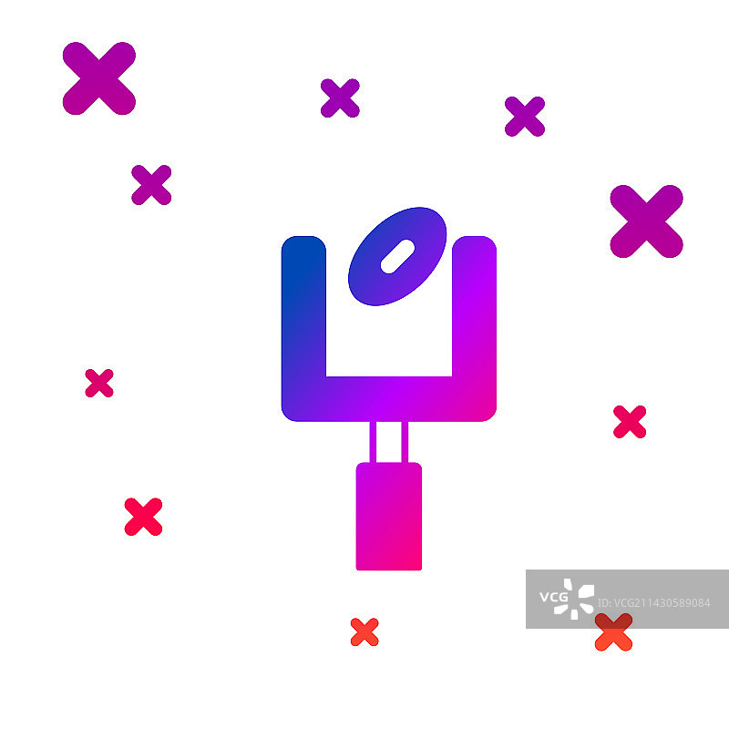 彩色美式橄榄球门柱和橄榄球图片素材