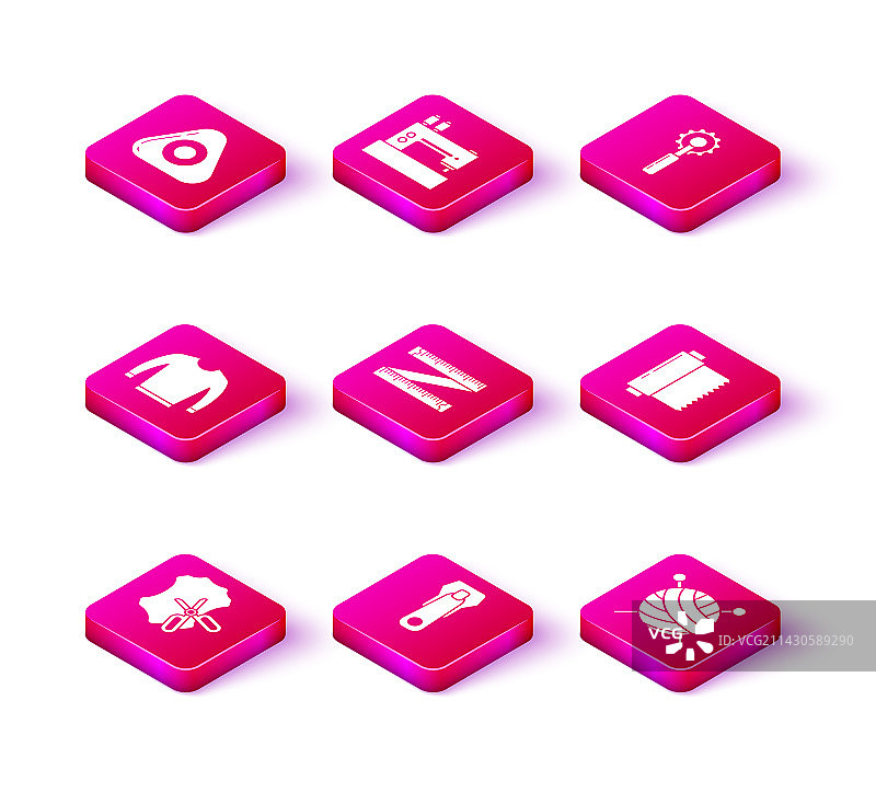 剪刀、皮革拉链毛衣胶带合集图片素材