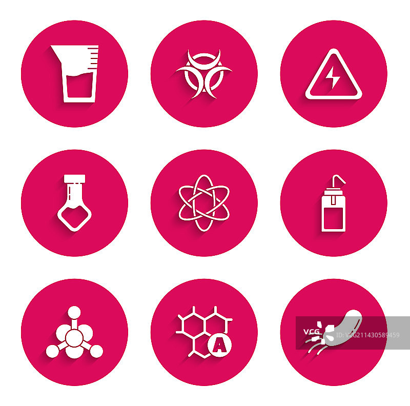 原子化学式细菌实验室图片素材