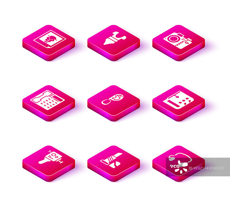 复古电影摄影机口红电话素材图片素材