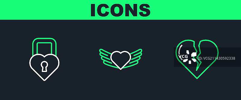 城堡线性图标图片素材