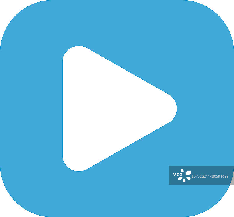 扁平风播放按钮图片素材