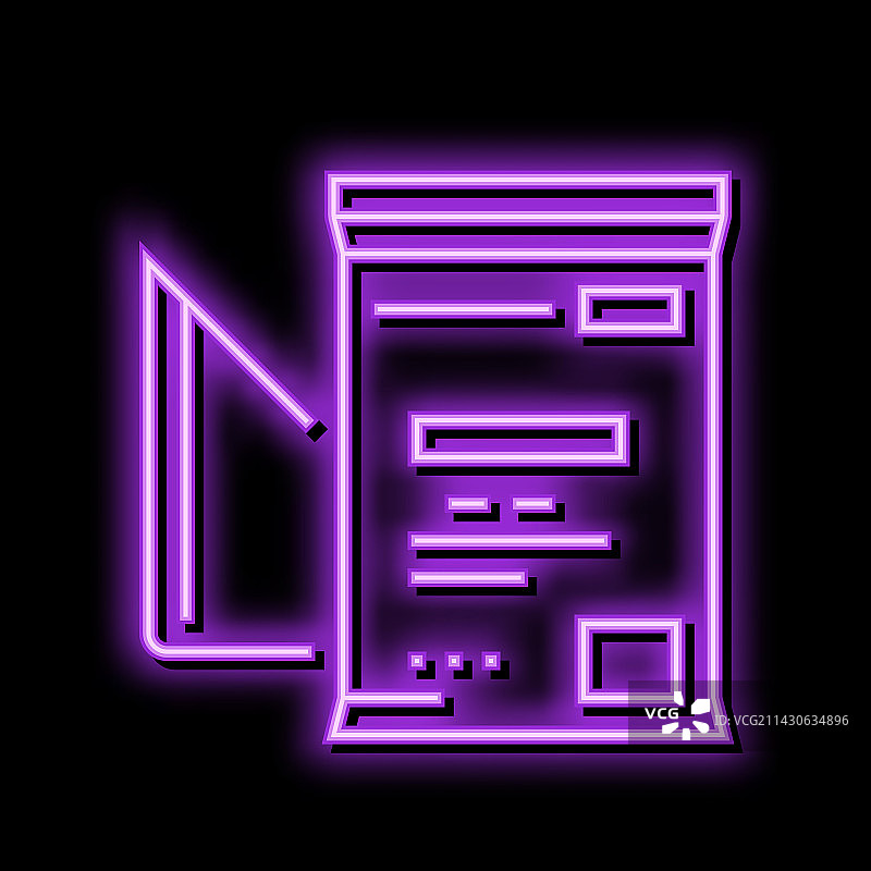 三角绷带急救霓虹灯图标图片素材