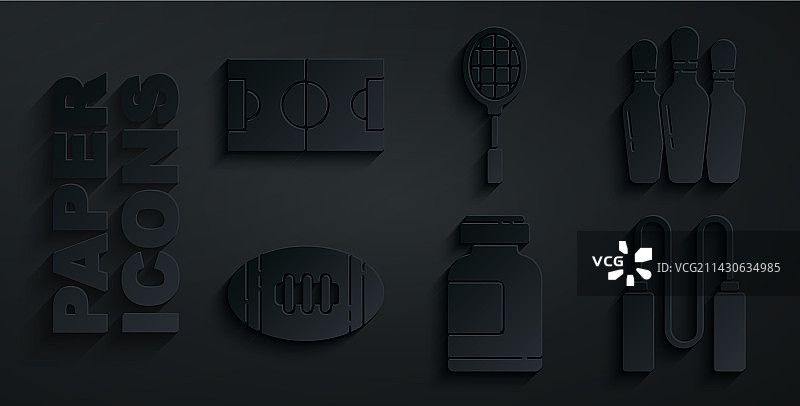 运动营养保龄球瓶美式套装图片素材