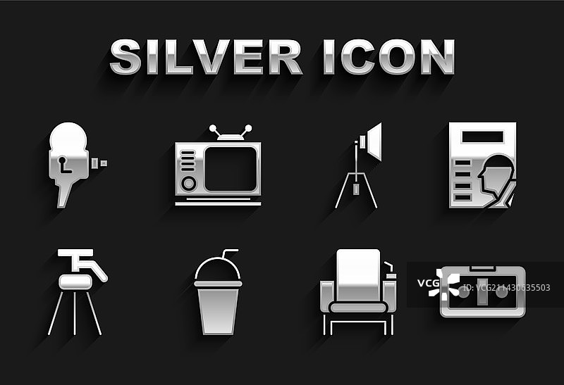 纸杯吸管电影海报VHS图片素材