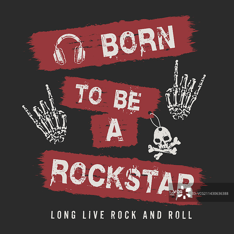 摇滚明星社区复古海报图片素材