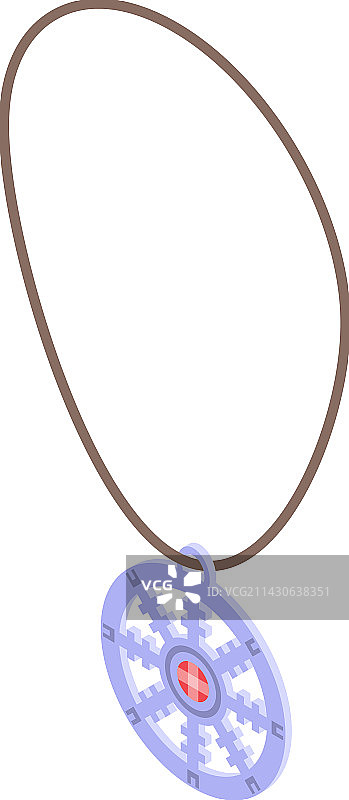 2.5D可爱魔幻太阳护身符图标图片素材