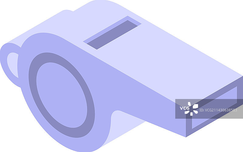 裁判哨子图标2.5D运动图片素材