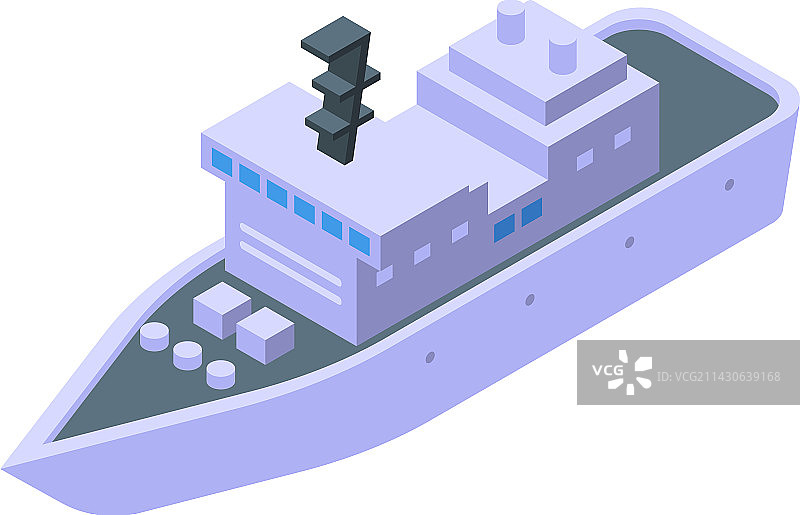 警用船图标等距海岸图片素材