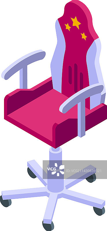 游戏椅2.5D图标游戏家具图片素材