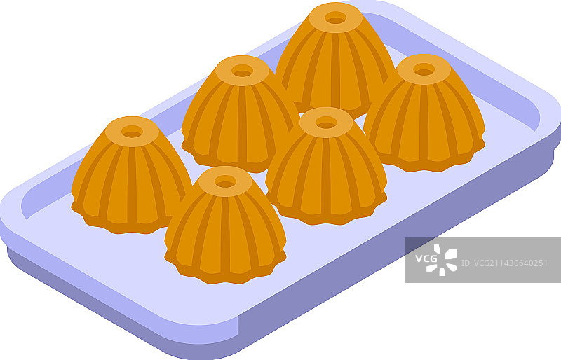 约旦糖果食品等距图标图片素材