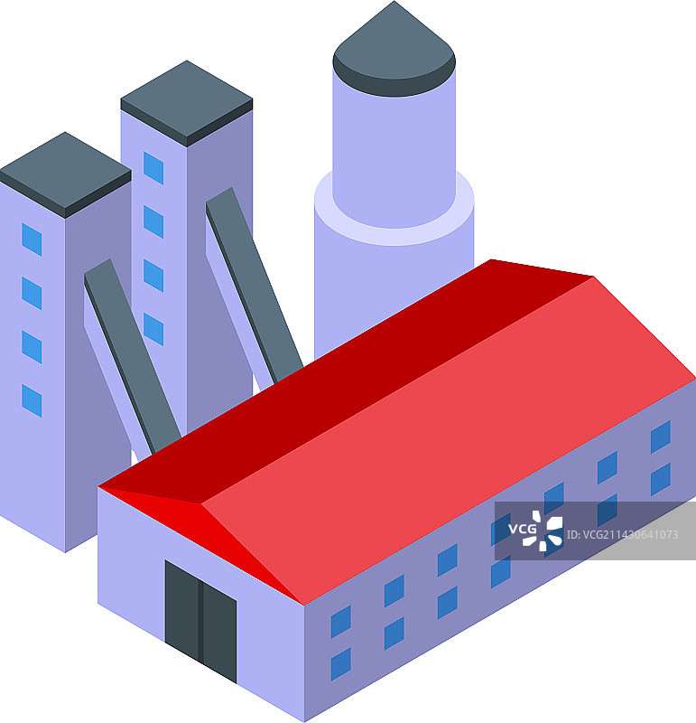 核工厂2.5D图标图片素材