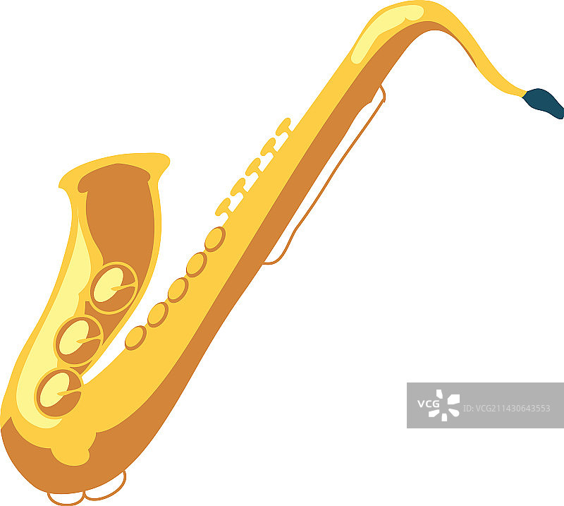 金色萨克斯管设计图片素材