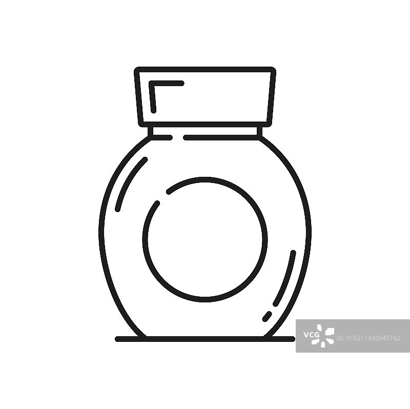 带盖瓶子，独立饮品食物容器图片素材