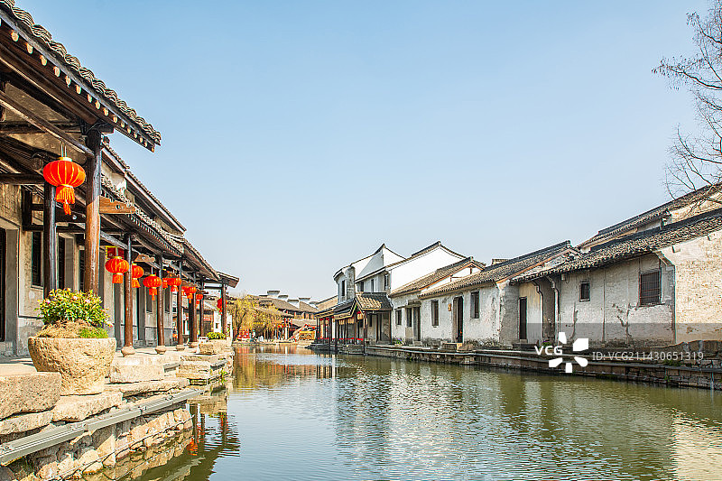 绍兴黄酒小镇 东浦古镇 江南古镇 水乡古建筑图片素材