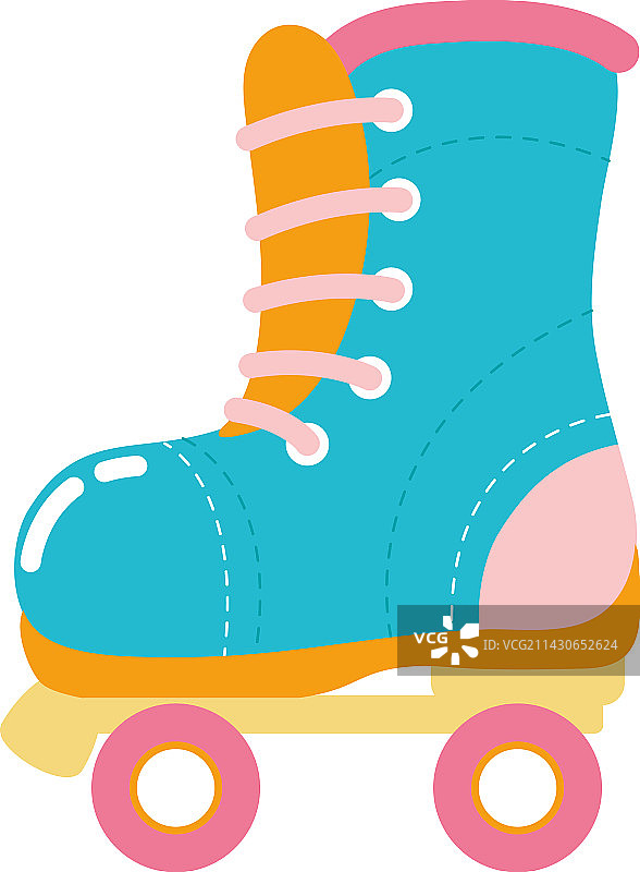 复古溜冰鞋图片素材