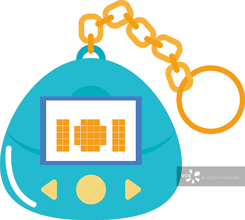 复古风格电子宠物图片素材