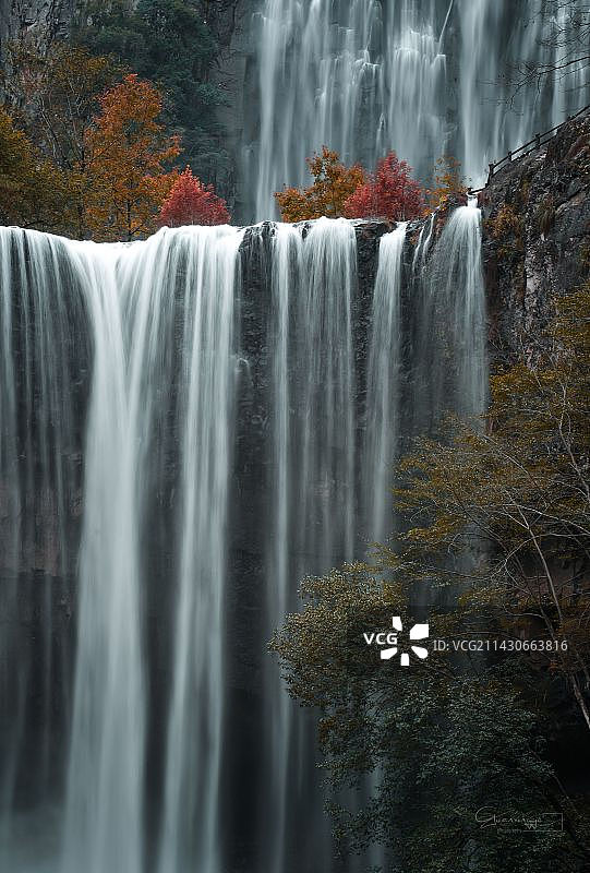 寻瀑——百丈漈图片素材