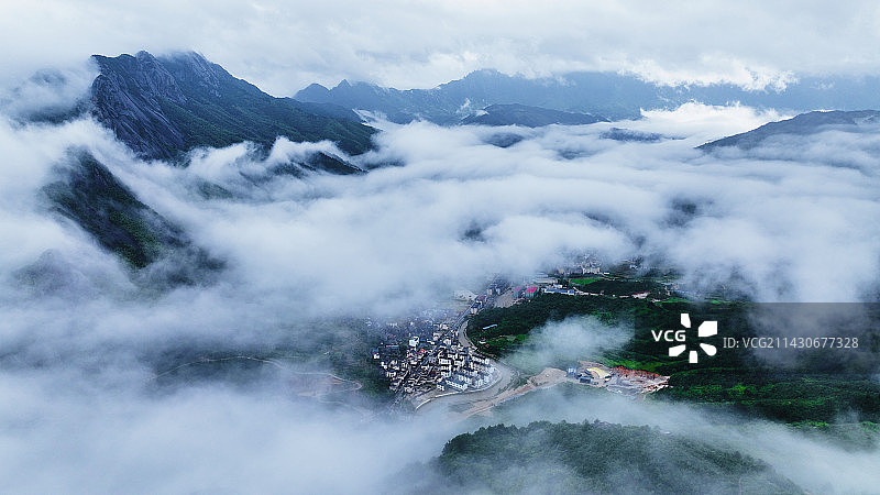 上饶望仙谷图片素材