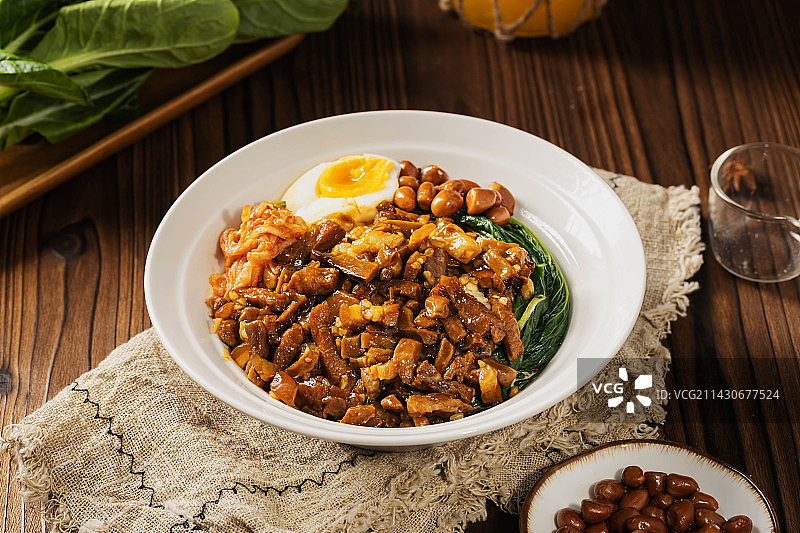 卤肉饭图片素材