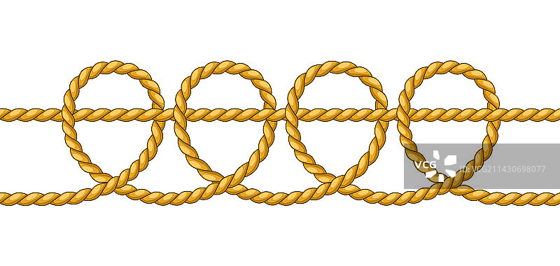 黄麻绳结航海捕鱼图片素材