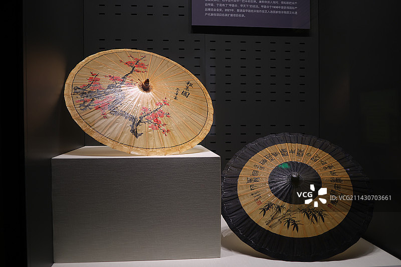 中国伞博物馆油纸伞图片素材