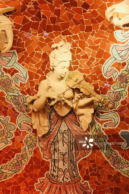 加泰罗尼亚音乐宫图片素材