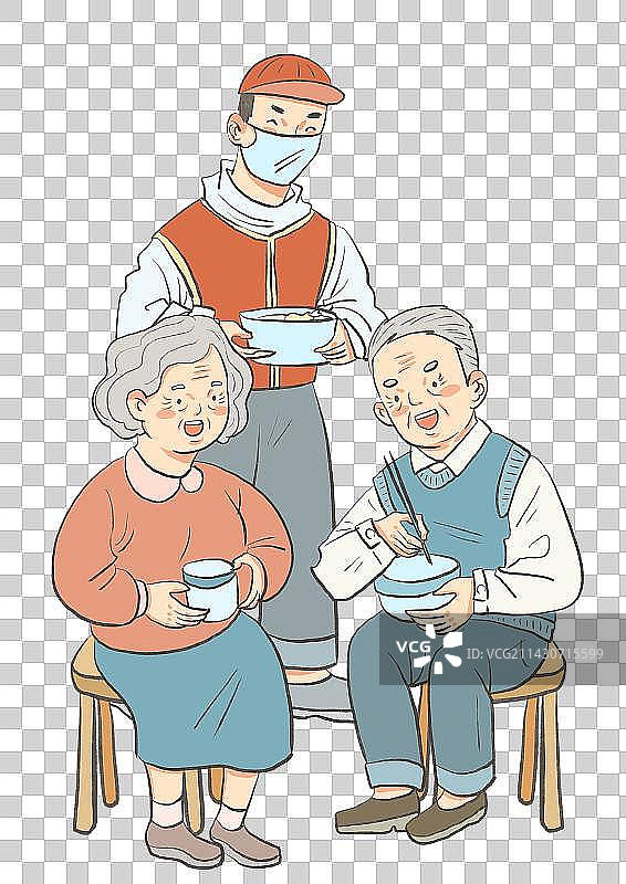 快乐老年生活图片素材