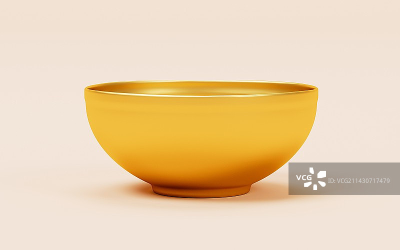金碗三维渲染图片素材