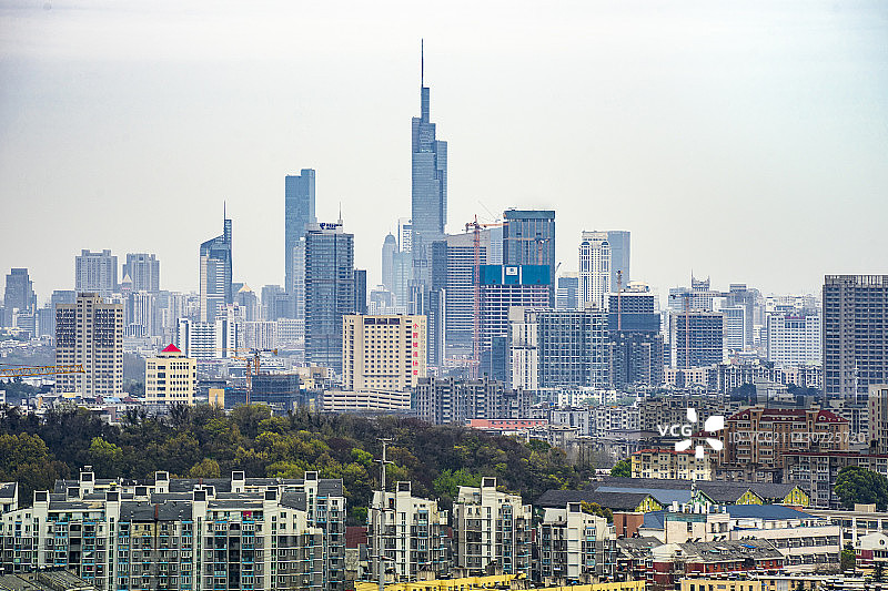 城市天际线风光图片素材